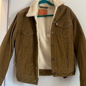 Levi Strauss Corduroy Sherpa Jacket